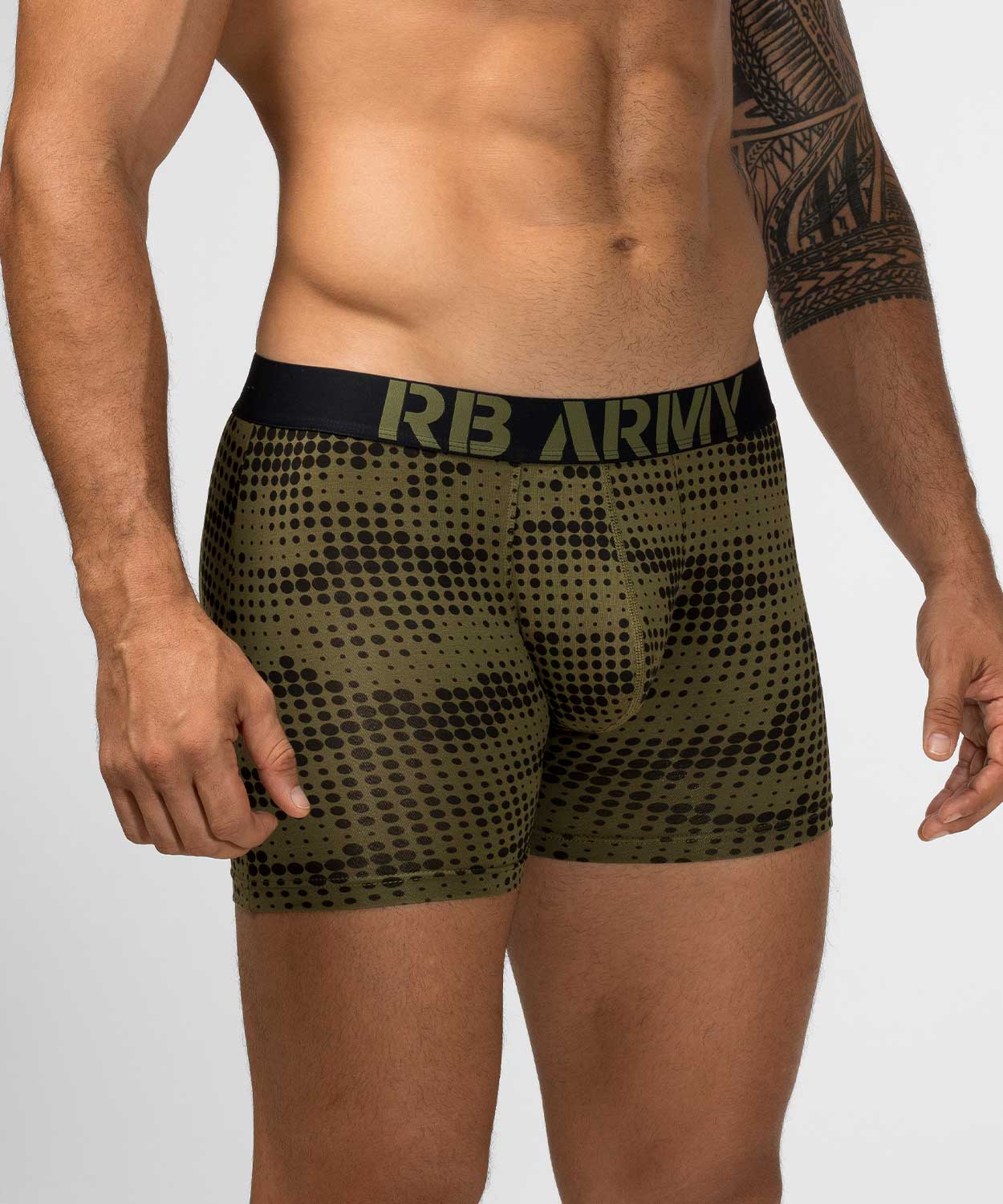 ARMY Padded Boxer Brief + Smart Package Cup - Image 3