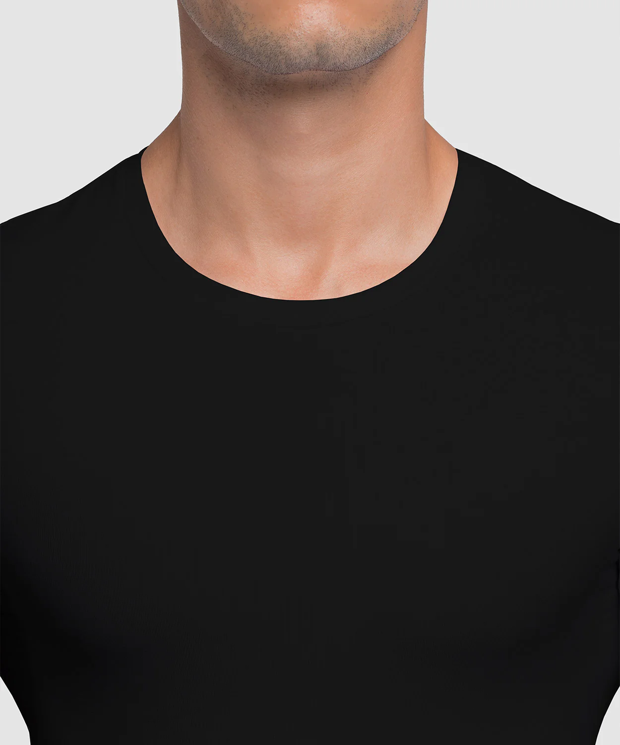 Cotton Compression Crew Neck T-Shirt - Image 15