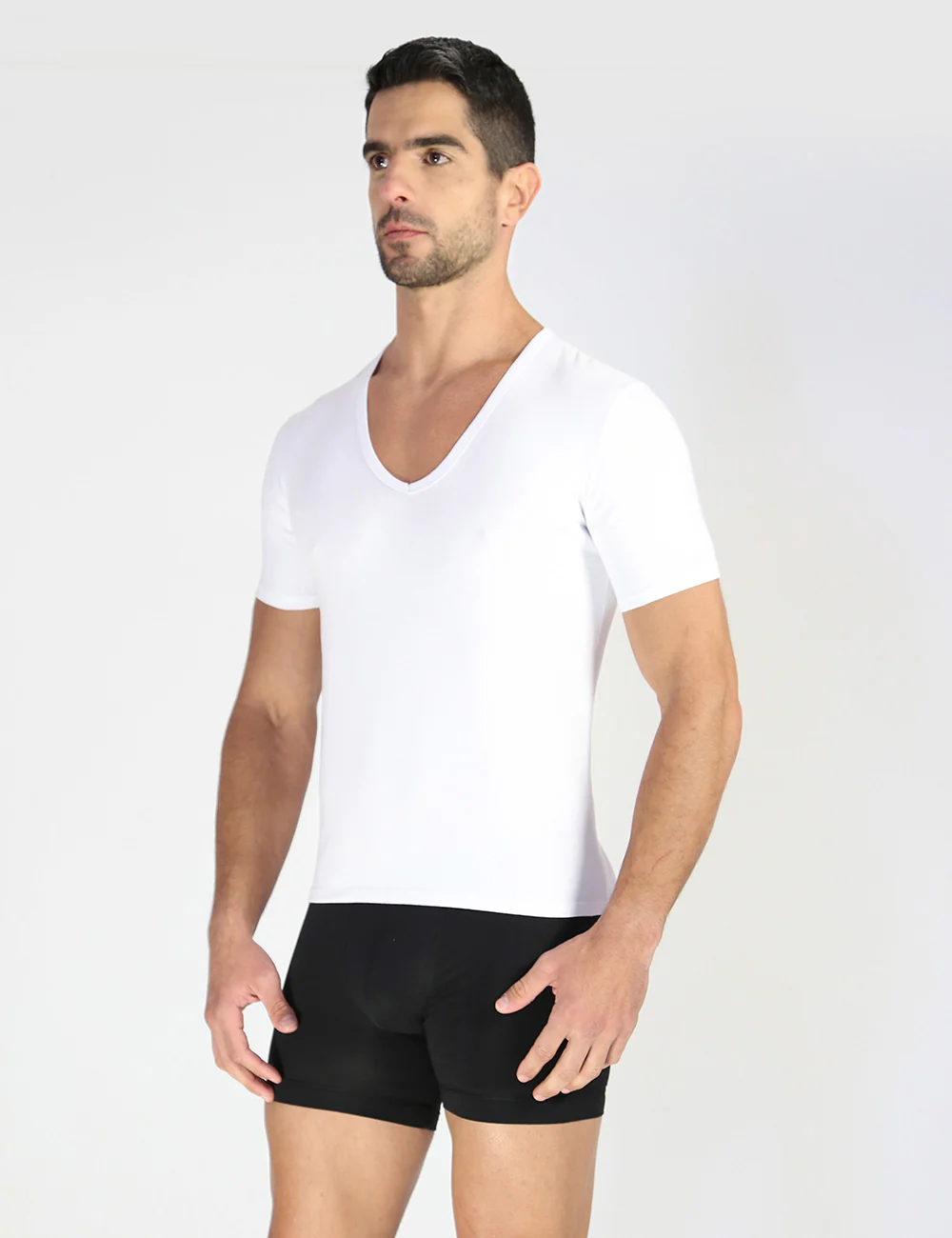 Deep V-Neck T-Shirt 2-Pack - Image 5