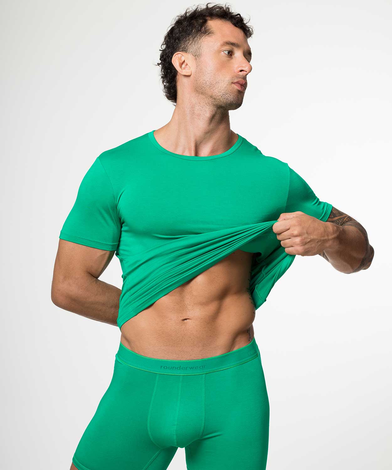 Essentials Bamboo T-Shirt Crew Neck - Image 5