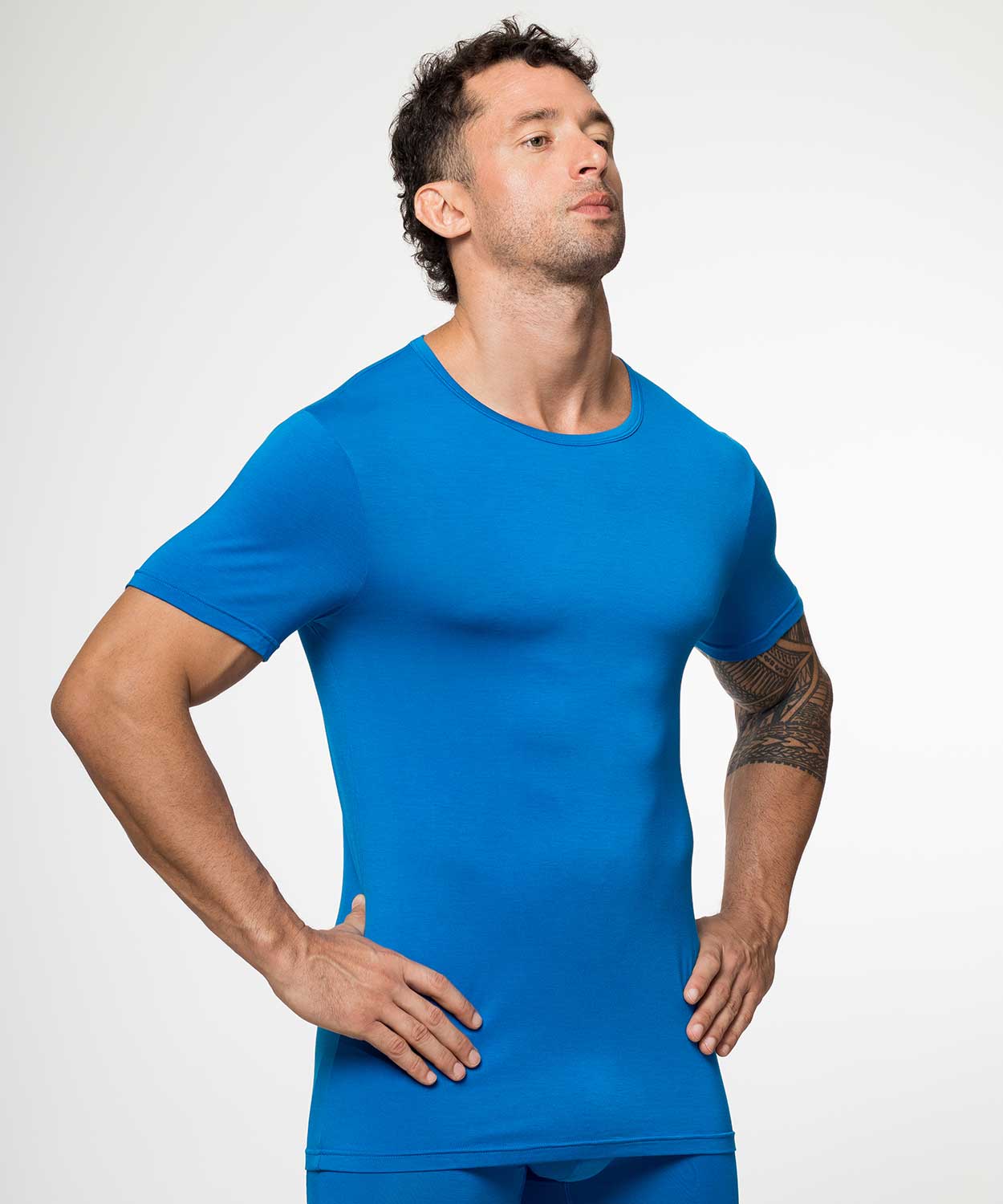 Essentials Bamboo T-Shirt Crew Neck - Image 8
