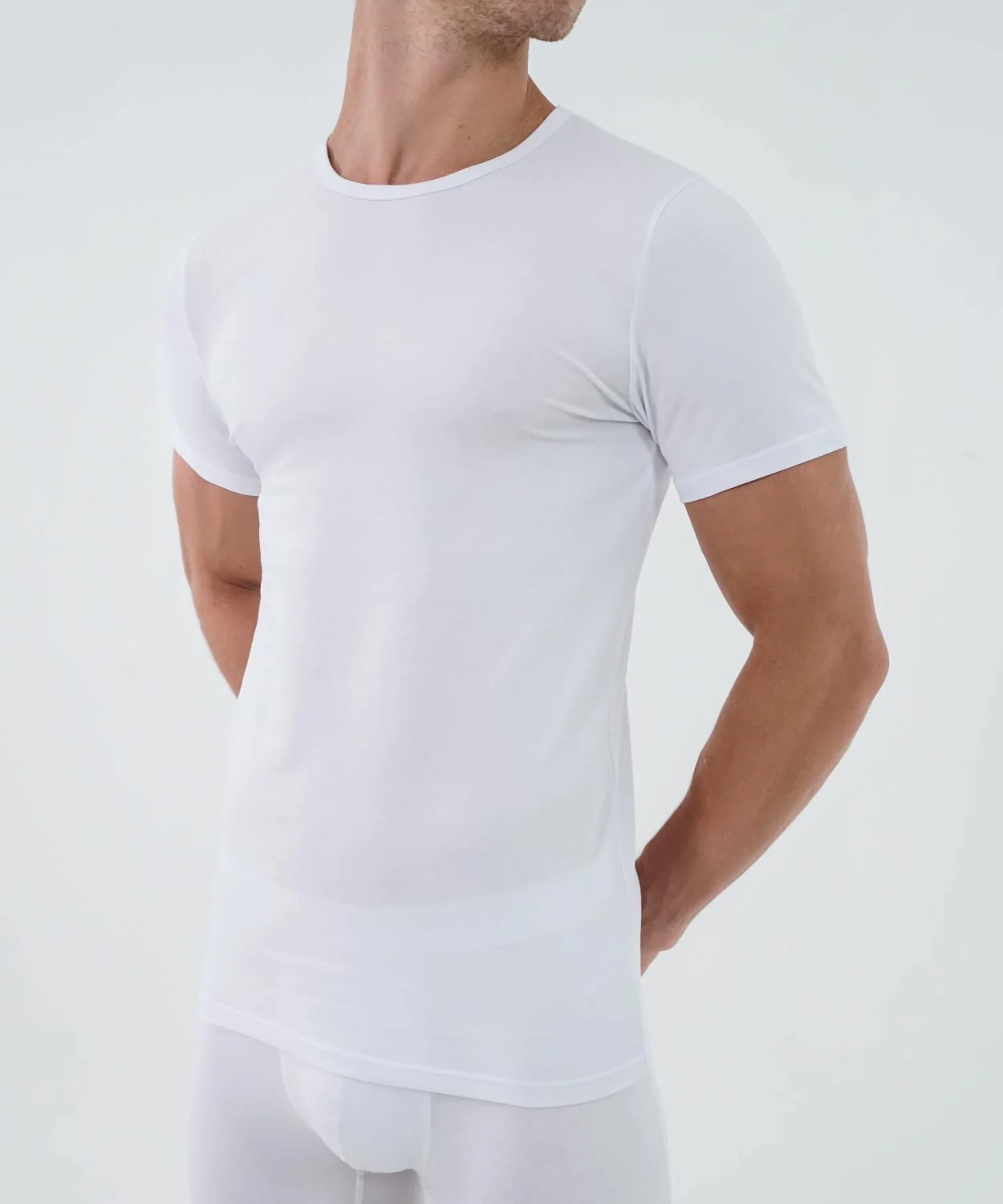 Essentials Cotton T-Shirt Crew Neck - Image 14