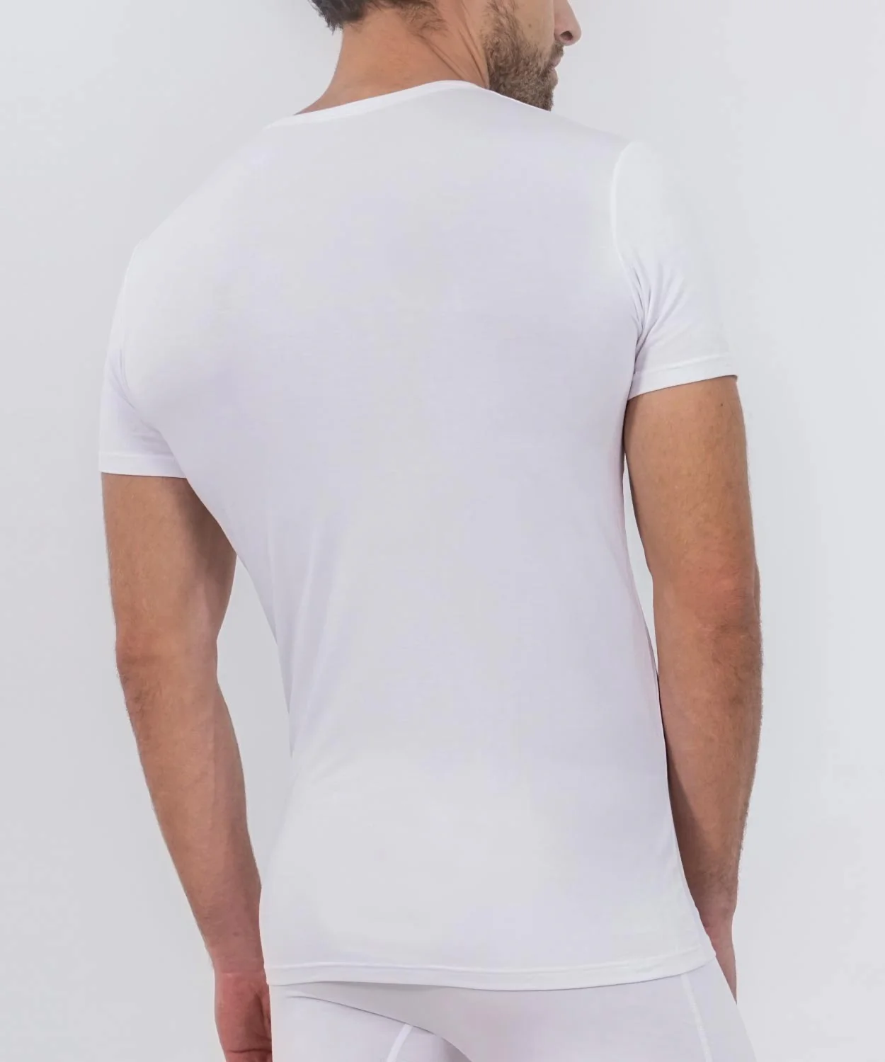 Essentials Modal T-Shirt V Neck - Image 11