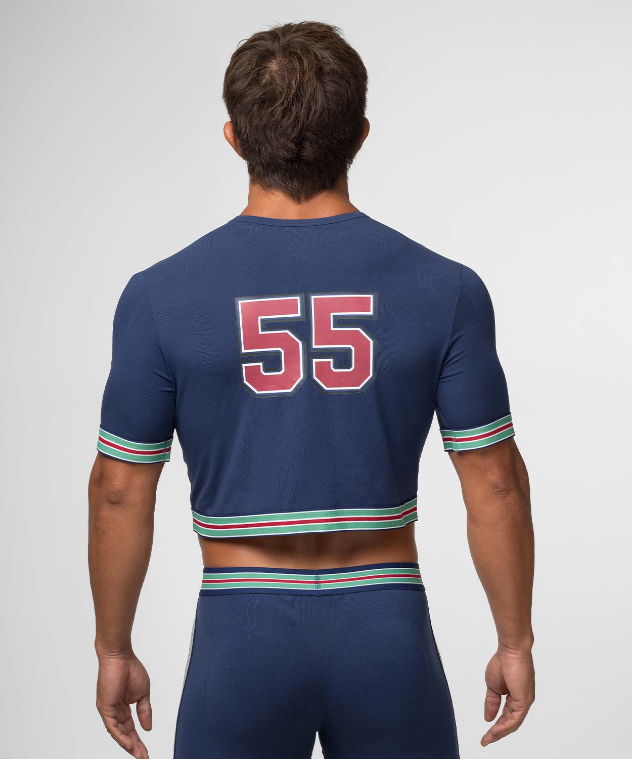 VARSITY Padded Crop Top - Image 3